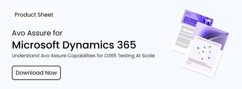 Avo Assure for Dynamics