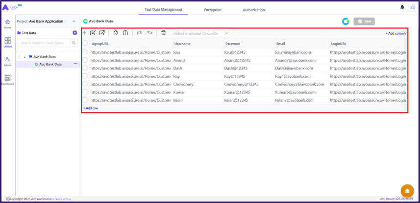 TDM- GenRocket dataset
