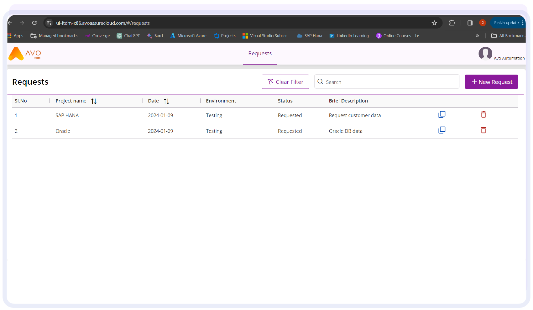 Test-Data-Management-product-screen