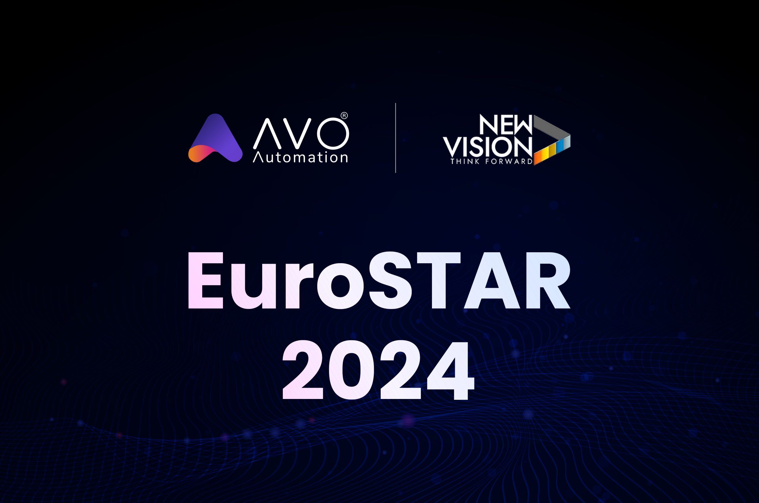 Avo & NewVision: Gold Sponsors of EuroSTAR 2024