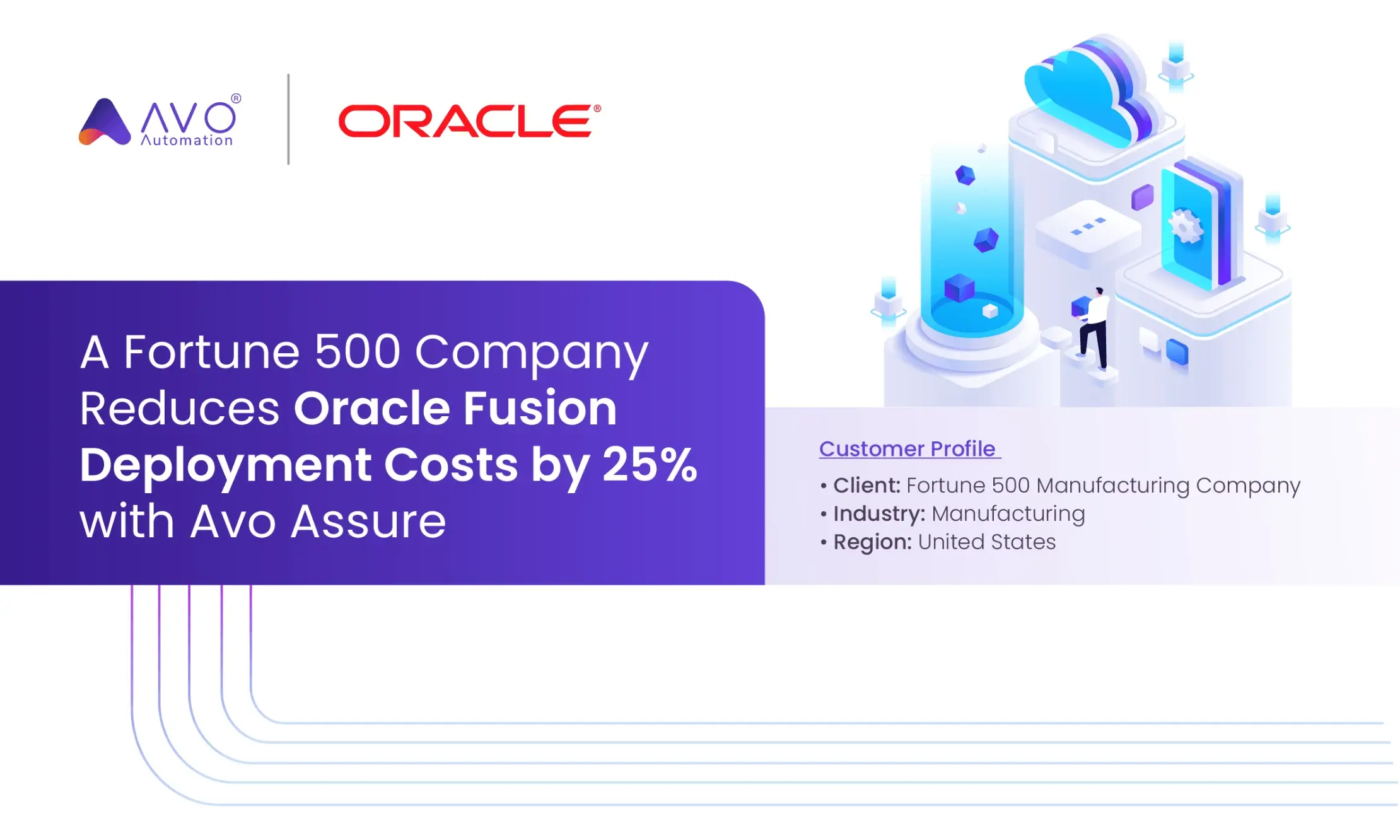 Fortune 500 Manufacturing Company Reduces Oracle Project Costs by 25%